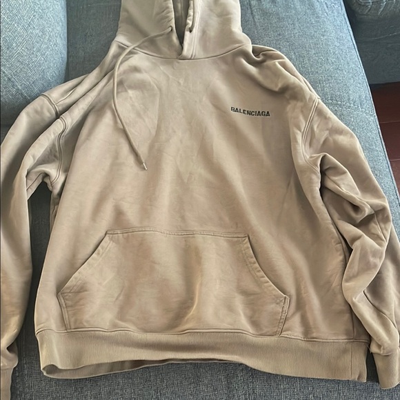 Balenciaga Tan Hoodie
